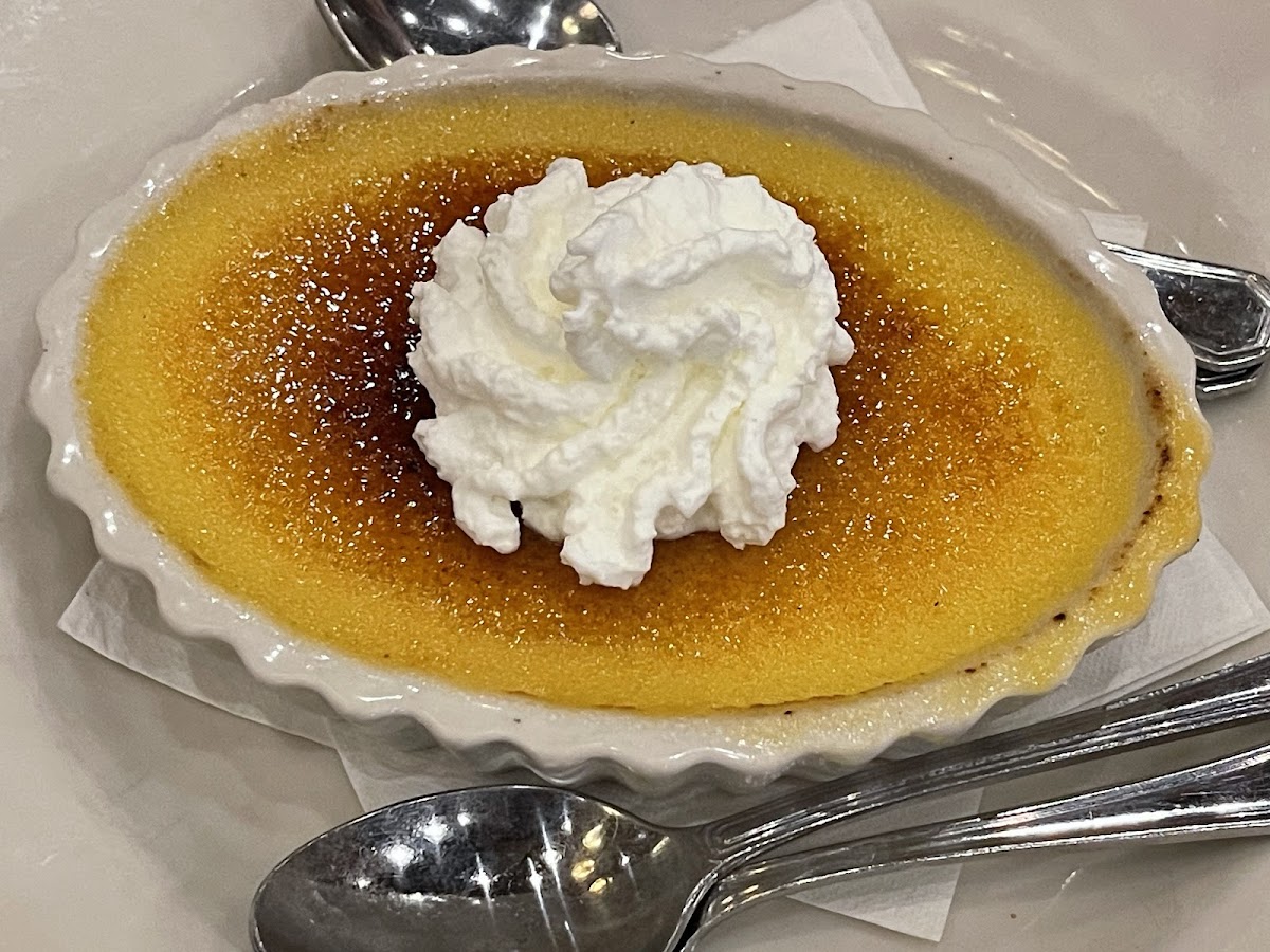 Crème brûlée (GF)