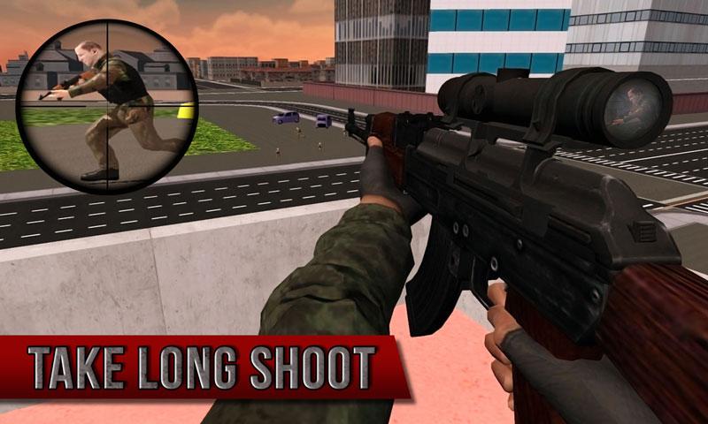 Android application City Shooter Car Parking Game screenshort