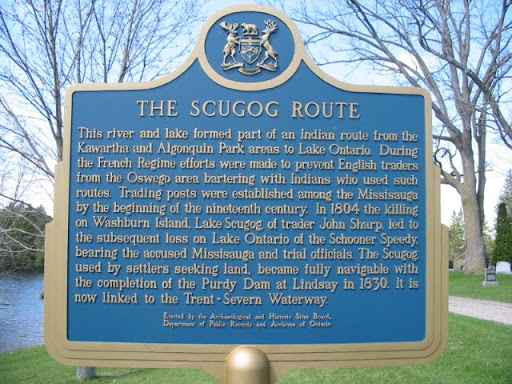 This river and lake formed part of an Indian route from the Kawartha and Algonquin Park areas to Lake Ontario. During the French Regime efforts were made to prevent English traders from the Oswego...