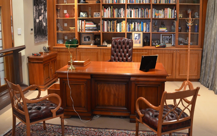 Nelson Mandela's office is part of the permanent exhibition at the Archive at the Centre of Memory in Houghton, Johannesburg.