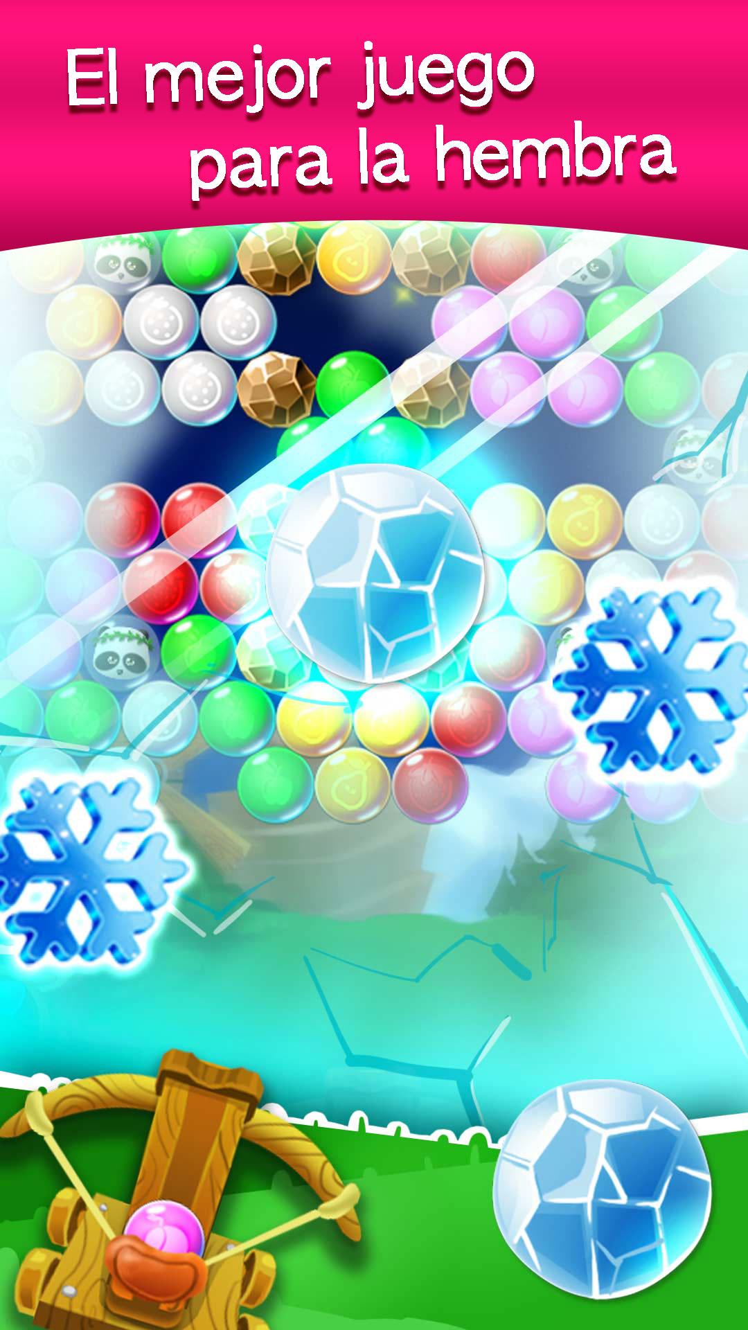 Android application Plants Bubble Mania screenshort