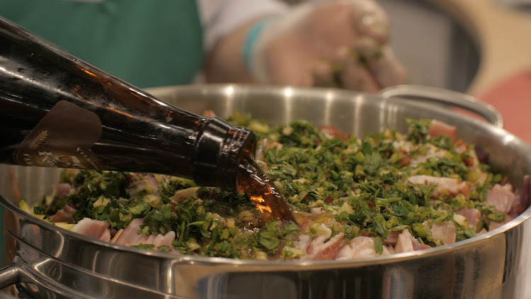 Beer adds an earthy note to savoury dishes.