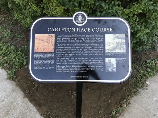 The first running of the Queen’s Plate was held in what is now the Junction. Submitted by @heritagetoronto