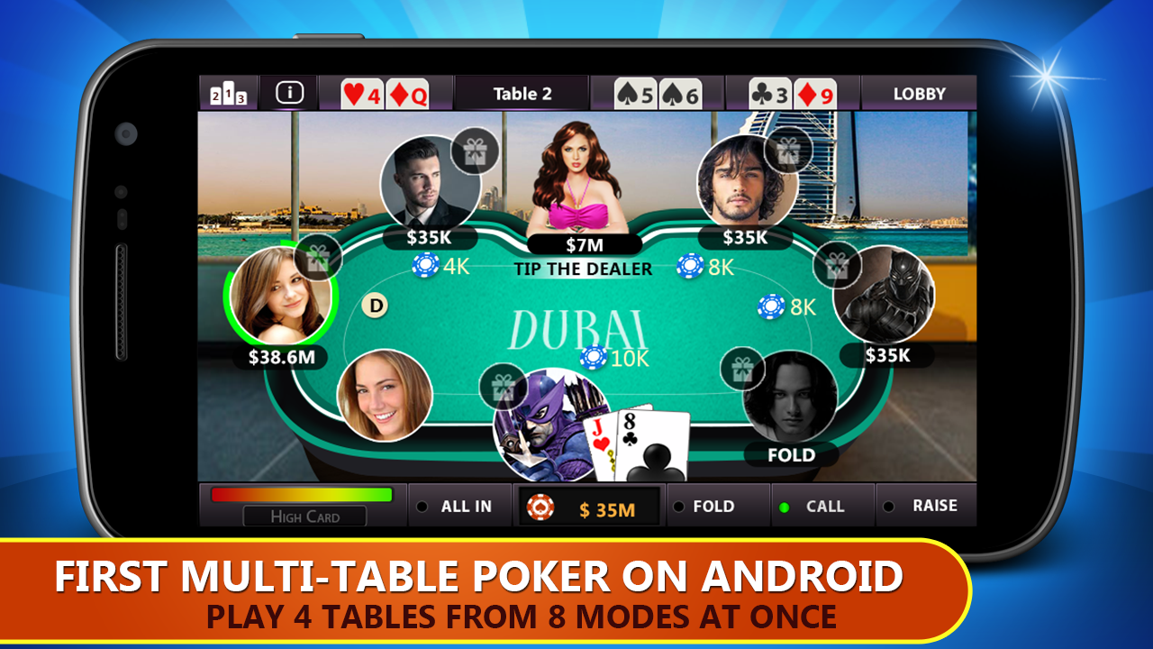 Android application Poker Offline Online 2 screenshort
