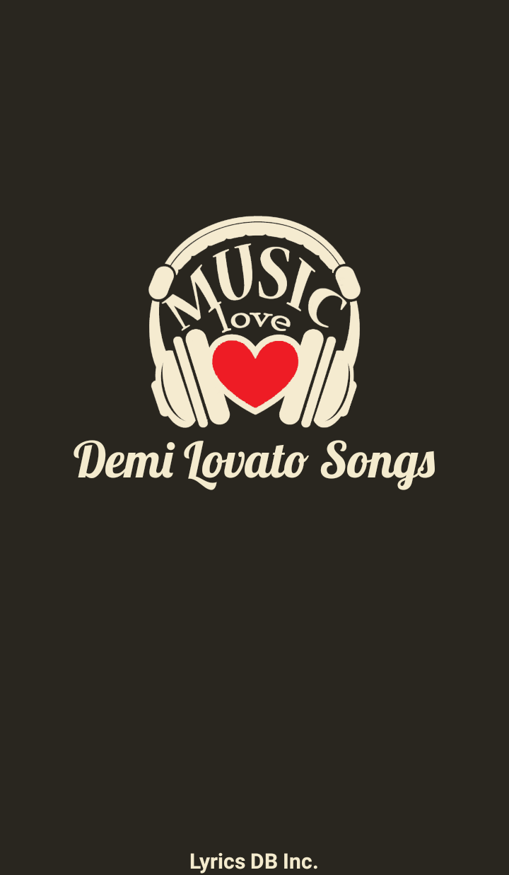 Android application Demi Lovato Album Songs Lyrics screenshort