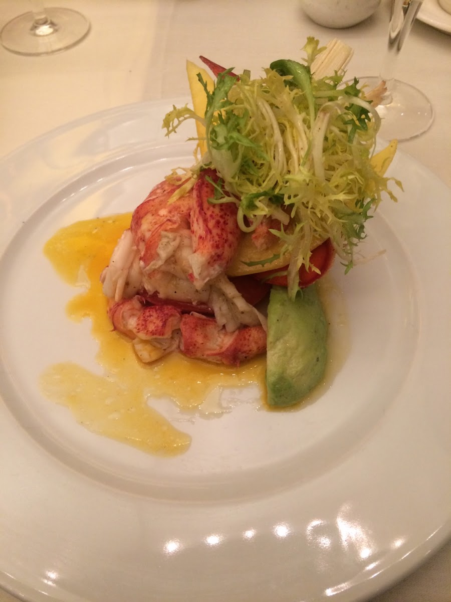 Lobster salad- a whole lobster!
