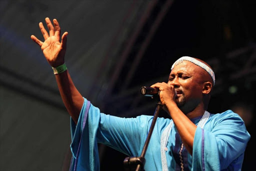 NEW MATERIAL: Afro-jazz singer Ringo Madlingozi will give his fans a taste of his new album Siyaxhenxa at the Mnqumna Municipality Jazz Arts and Culture Festival taking place at Gcuwa Dam on Saturday Picture: SINO MAJANGAZA