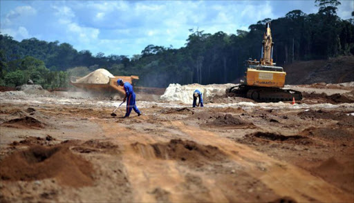 Minas Rio iron-ore operation in Brazi. File photo