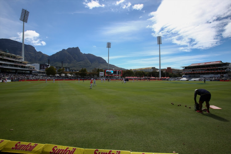 Newlands Cricket Ground during day four of the 3rd Test between South Africa and Australia on March 25, 2018 in Cape Town, South Africa.