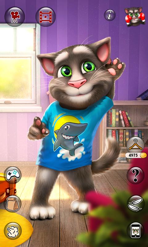 Android application Talking Tom Cat 2 screenshort