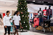 Christmas tree in Sandton City in Johannesburg. November 20, 2014.