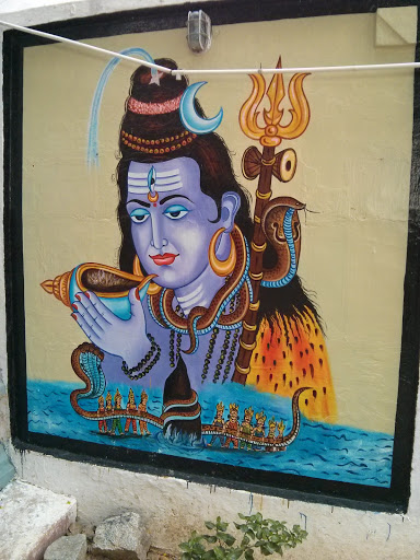 Lord Shiva Mural