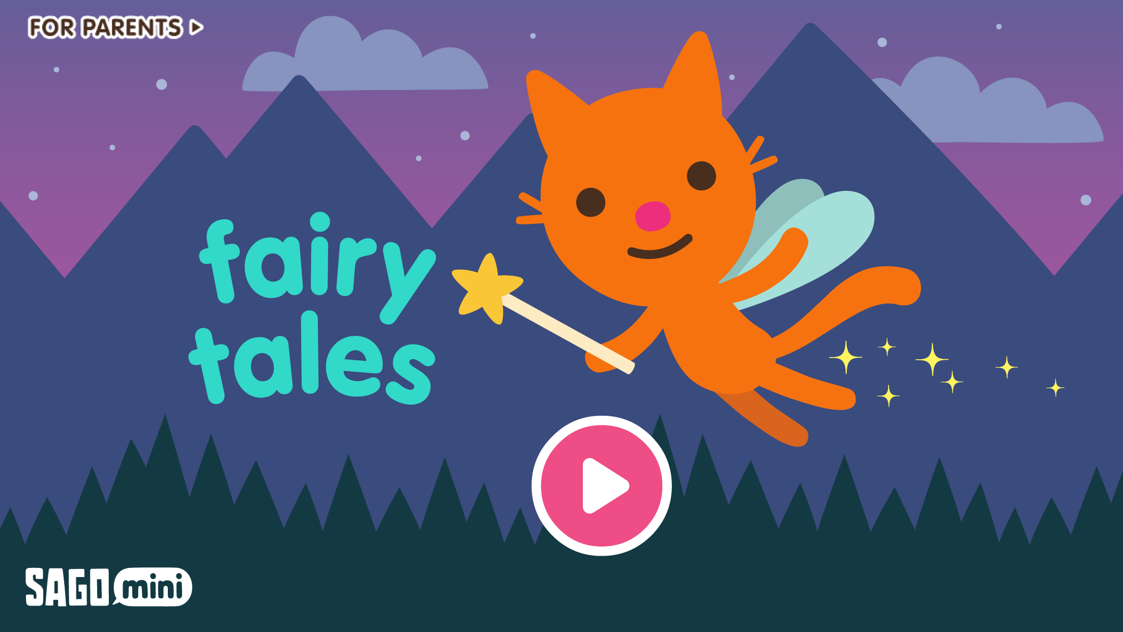 Android application Sago Mini Fairy Tales screenshort