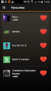 miRoamer Internet Radio Screenshot