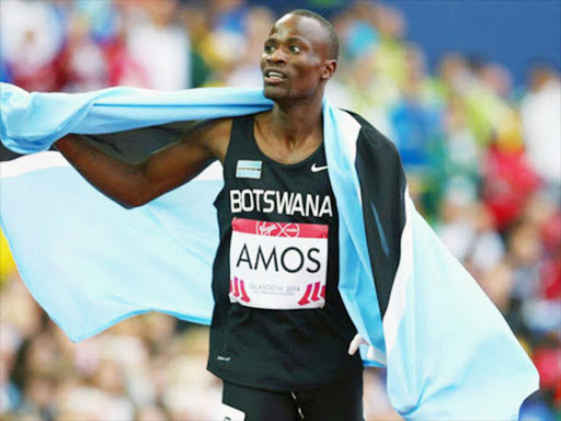 Former Olympic 800m silver medallist Nigel Amos