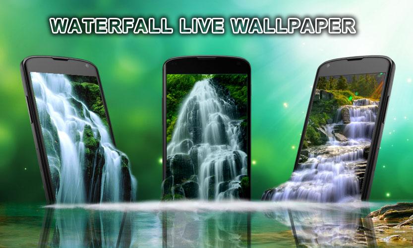 Android application Waterfall Live Wallpaper screenshort