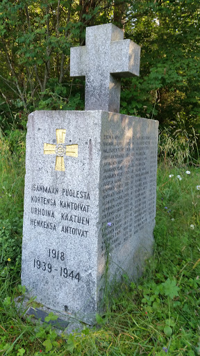 Memorial Stone Of Fallen soldiers From Ilme