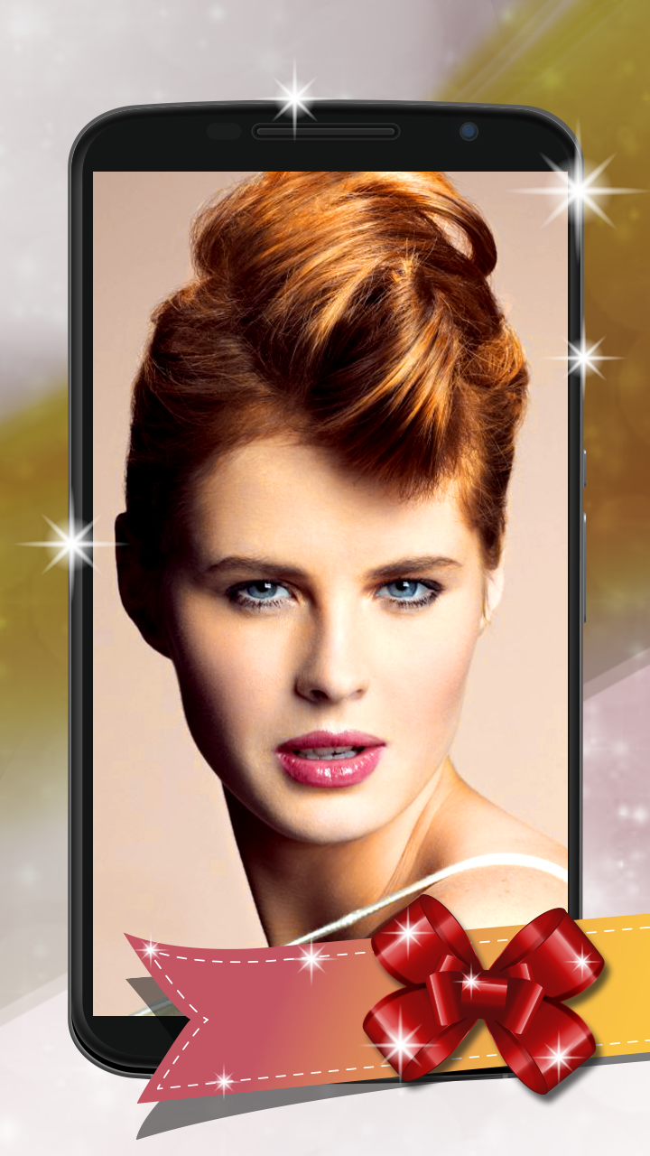 Android application Hairstyle Camera Hair Salon screenshort