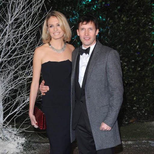 James Blunt and Sofia Wellesle.