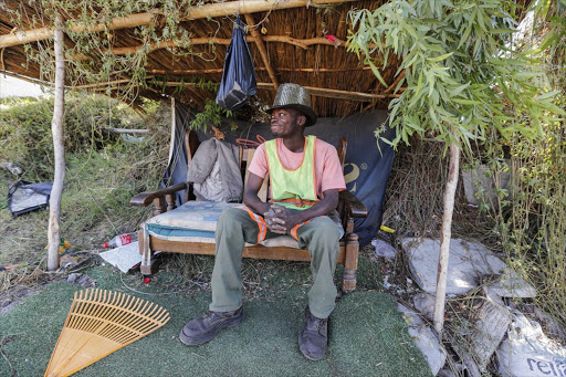 Remus Nzuzinzau, better known as Congo, works in the ‘green’ recycling section in Wynberg, where garden refuse is dropped off to be made into compost. The city council’s aim is to ensure that as much waste as possible is recycled and as little as possible is dumped elsewhere illegally.