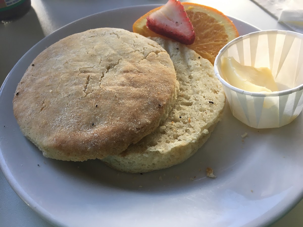 Gluten-free biscuit