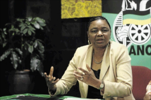 NEED FOR CHANGE: Hlengiwe Mkhize, a former commissioner of the Truth and Reconciliation Commission, where some of the truths about apartheid-era death squads were exposed, says not everybody understands that reconciliation can be used as a tool for nation building. PHOTO: MOHAU MOFOKENG
