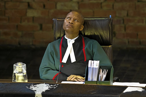 The office of chief justice Mogoeng Mogoeng was targetted by apparent cyber-criminals in September. File picture.