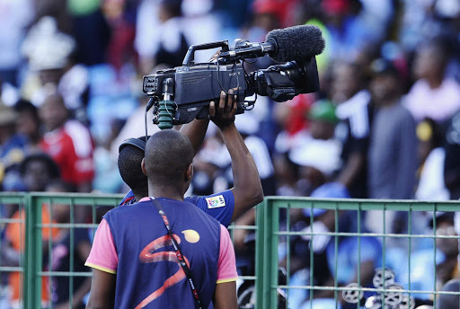 A file photo of SuperSport TV during the Absa Premiership match between University of Pretoria and Orlando Pirates from Absa Tuks Stadium.