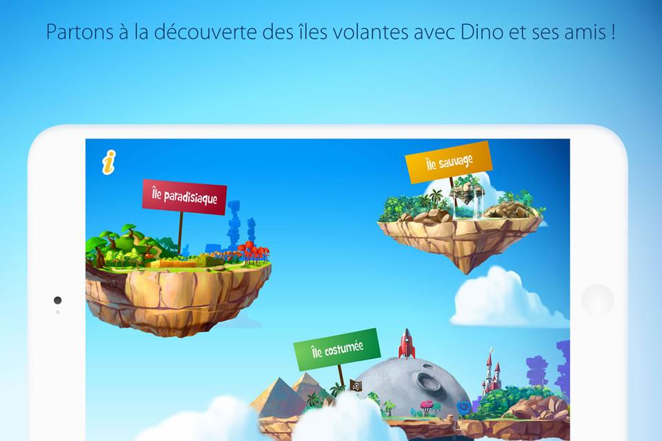 Android application Les aventures de Dino screenshort