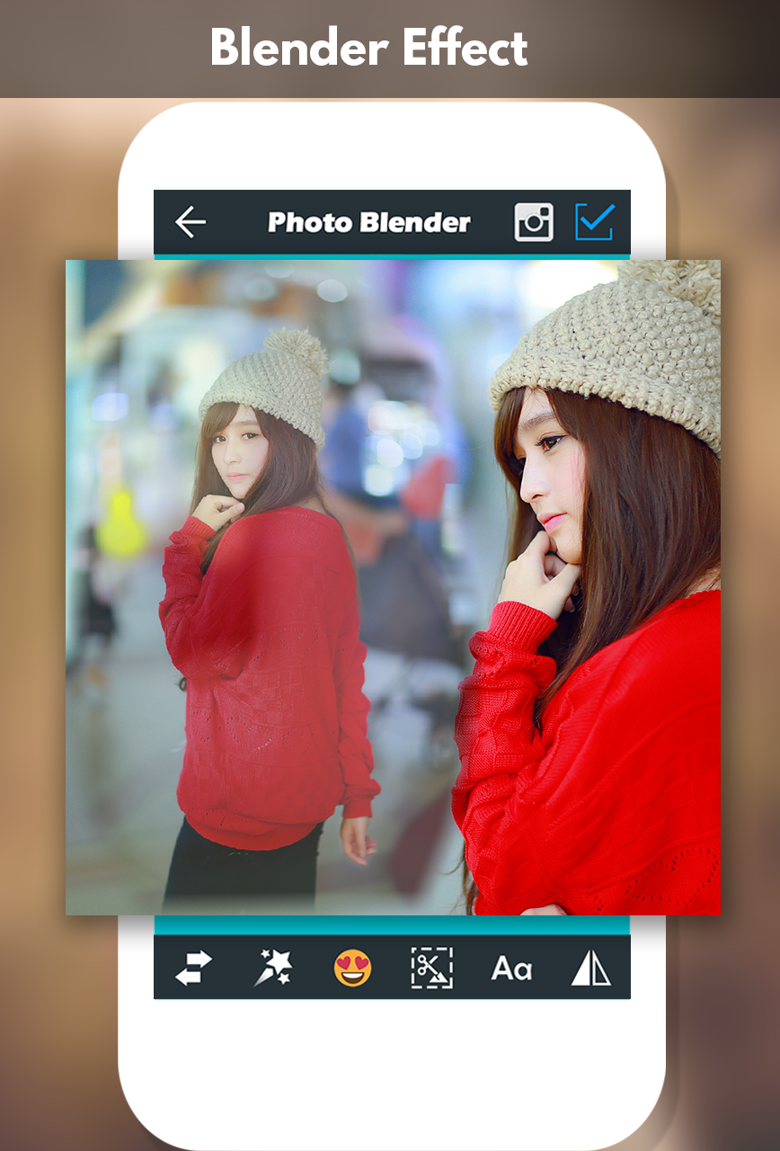 Android application Photo Blender Editor screenshort