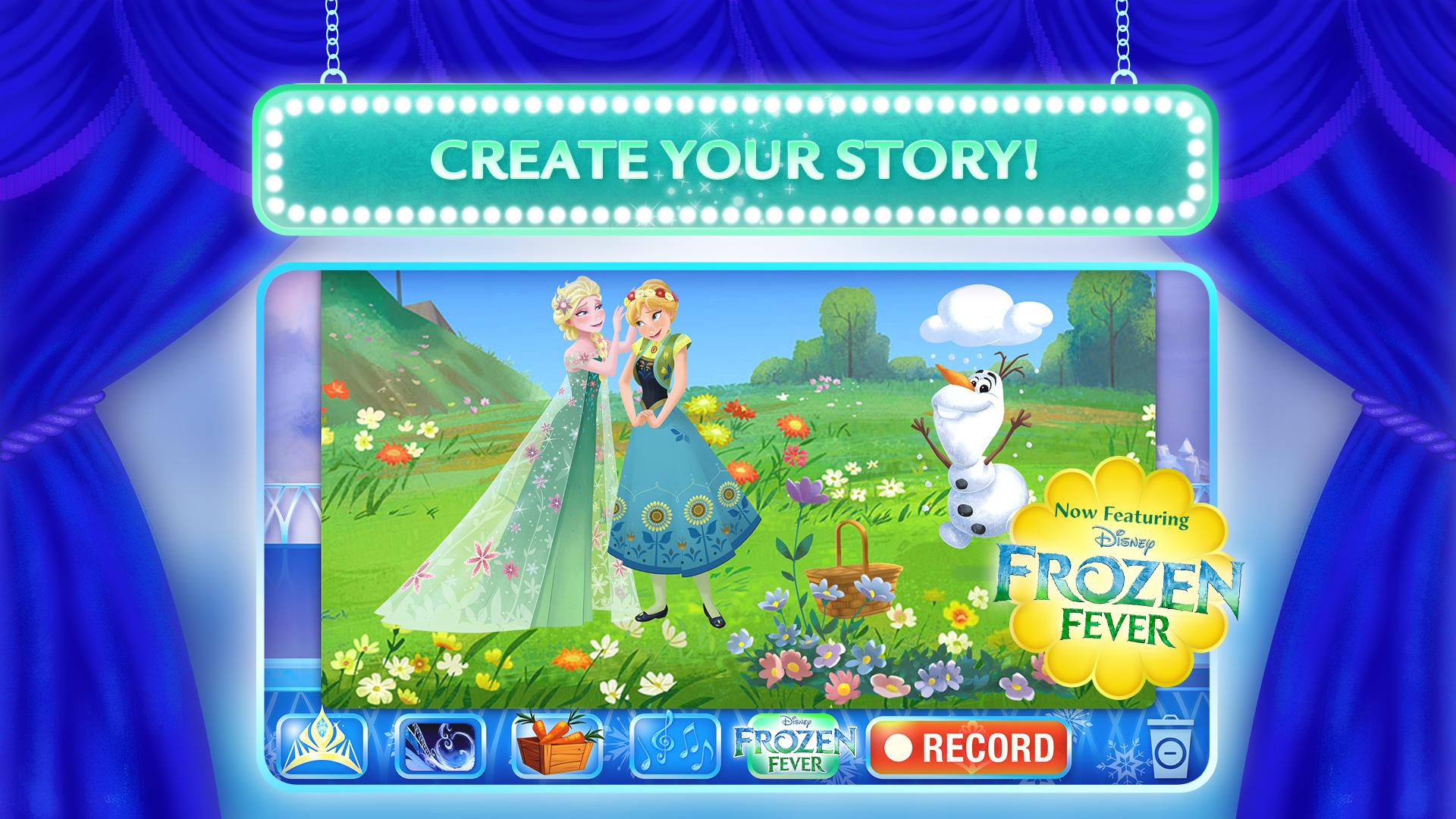 Android application Frozen Story Theater screenshort
