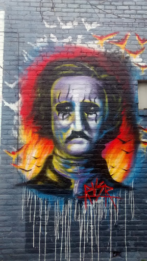 Edgar Allen Poe Mural