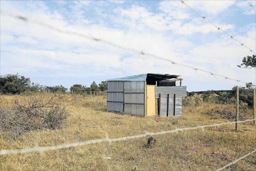 FED-UP: Macleantown land claimants say their land has been targeted by invaders Picture: SINO MAJANGAZA