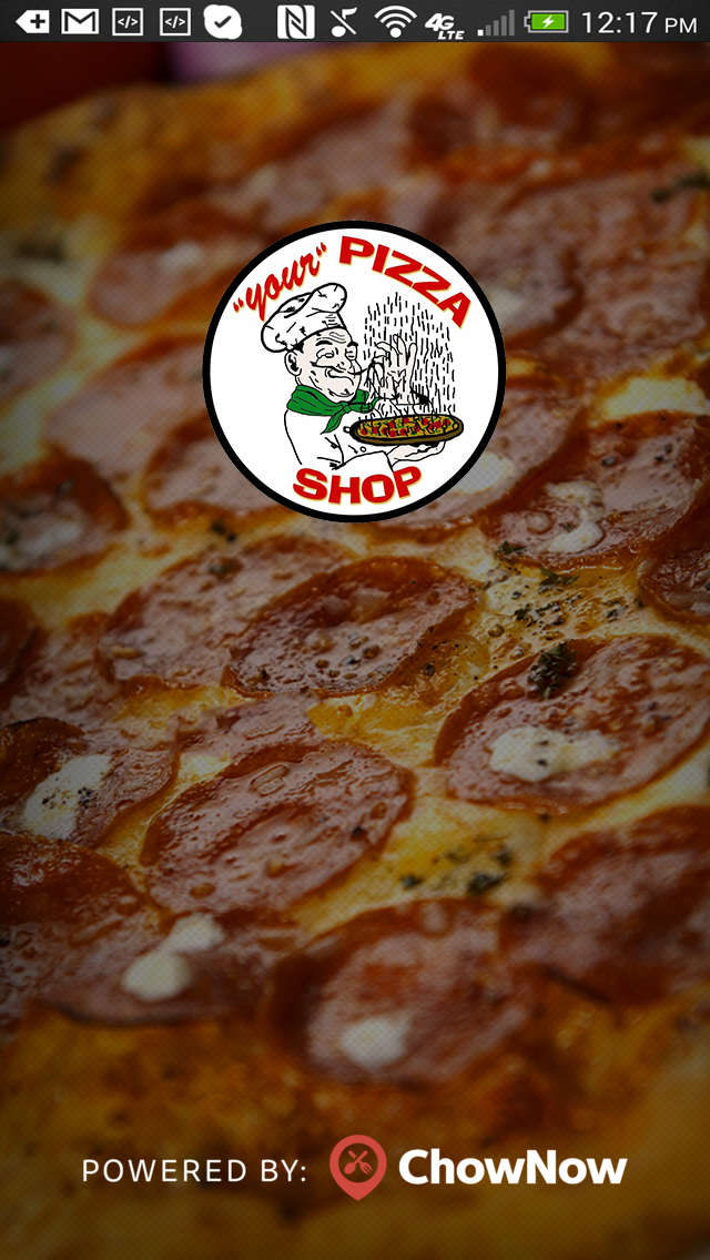 Android application Your Pizza Shop Akron screenshort