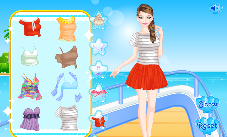Android application Dressup Salon girls games screenshort