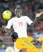 POTENT: Senegal striker Demba Ba