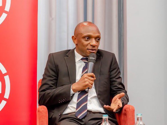 Financial Sector Deepening (FSD) principal for innovation for resilience, Elias Omondi during a pannel discussion on the digital evolution reshaping the insurance landscape.