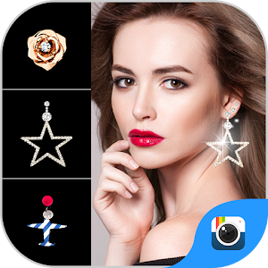 Download FREE-Z CAMERA EARRINGS STICKER For PC Windows and Mac