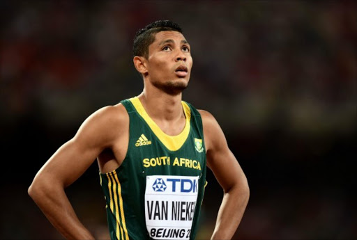 Wayde van Niekerk holds the 400m world record.