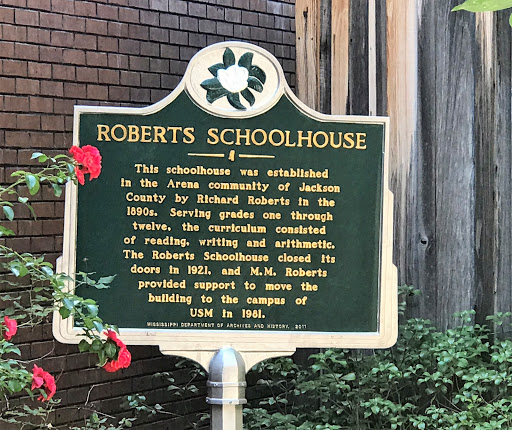 This schoolhouse was established in the Arena community of Jackson County by Richard Roberts in the 1890s. Serving grades one through twelve, the curriculum consisted of reading, writing and...