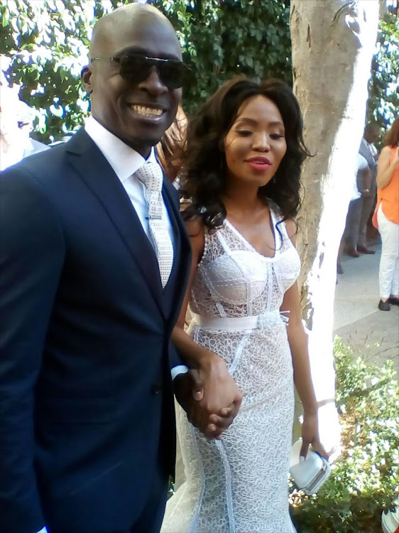 Home Affairs Minister Malusi Gigaba and his wife Norma