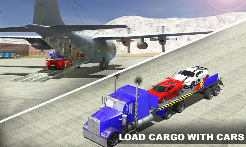 Android application Airplane Pilot Car Transporter screenshort