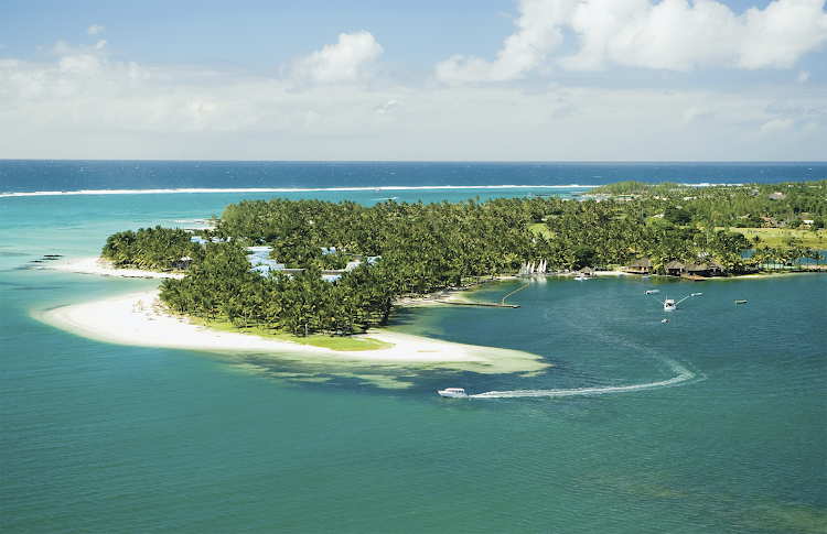 One&Only Le Saint Géran is located on an exclusive peninsula.
