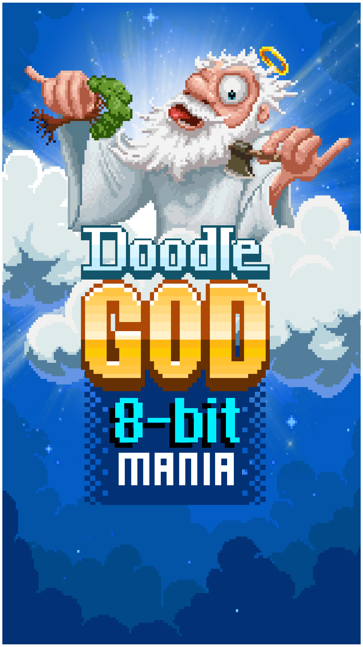 Android application Doodle God: 8-bit Mania screenshort