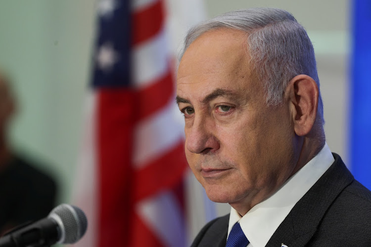 Israeli Prime Minister Benjamin Netanyahu says he will fight against sanctions being imposed on any Israeli military units for alleged rights violations. File photo.
