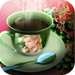 Coffee Mug Photo Frame Apk