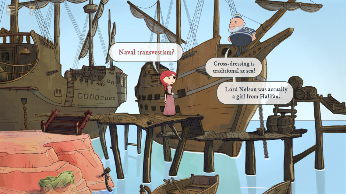    Nelly Cootalot: The Fowl Fleet- screenshot  