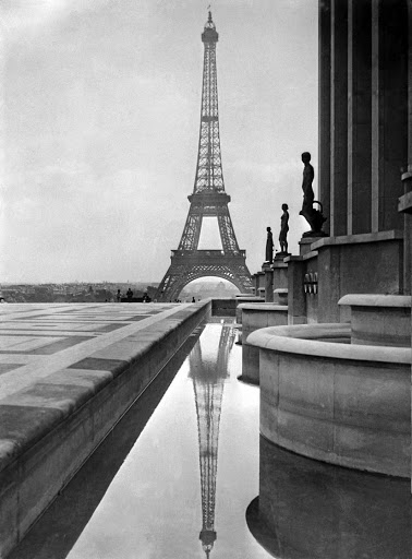 The Eiffel Tower in Paris, France.