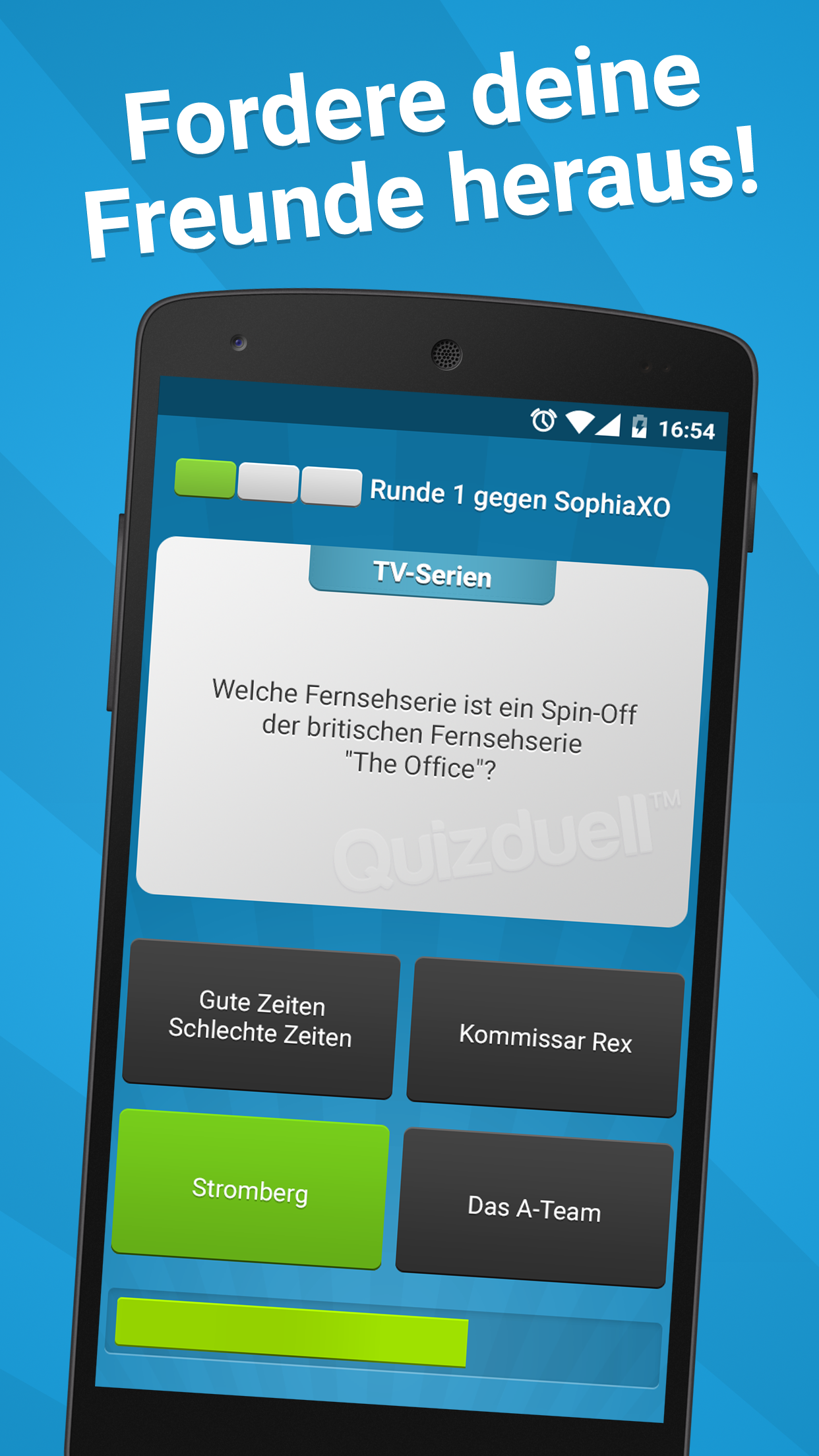 Android application Quizduell PREMIUM screenshort