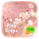 ダウンロード (FREE) GO SMS PINK DROPS THEME をインストールする 最新 APK ダウンローダ